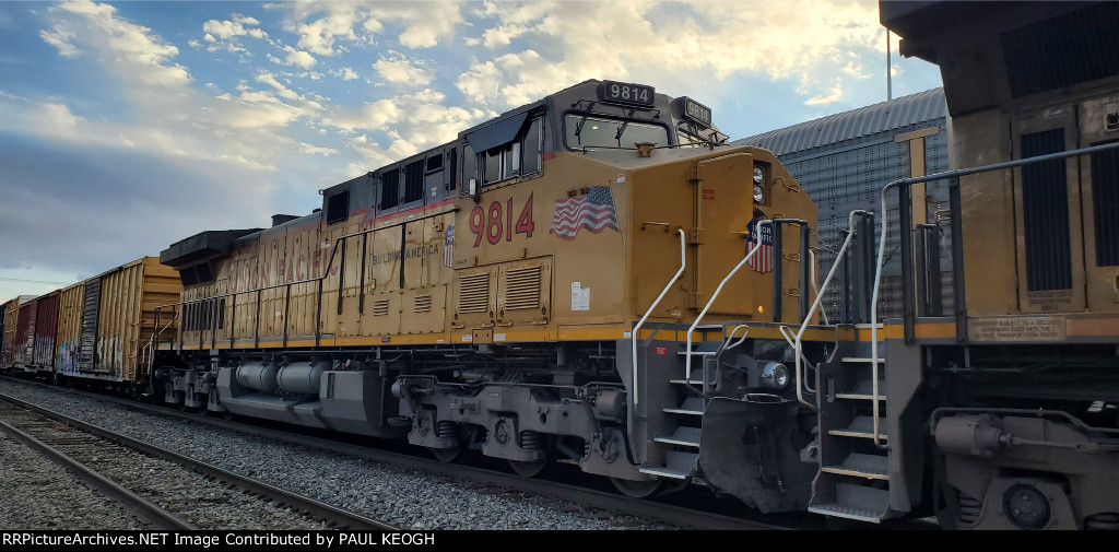 UP 9814 is the Mid-DPU Behind UP 7264